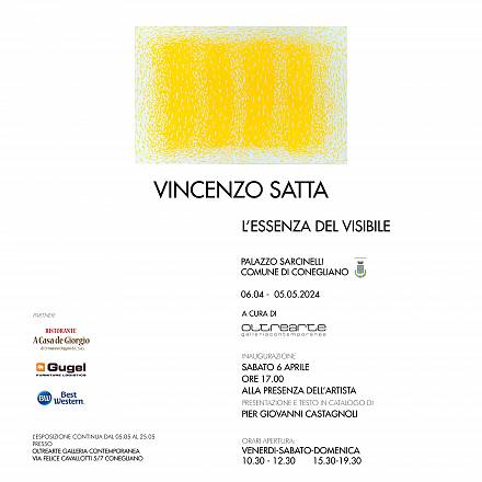 Vincenzo satta. l'essenza del visibile.